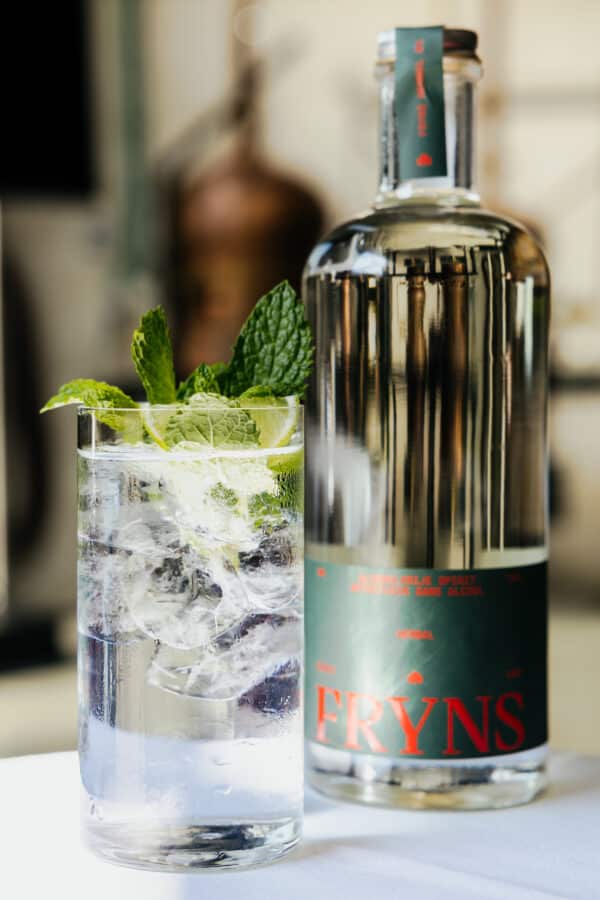 Fryns herbal 0% en tonic